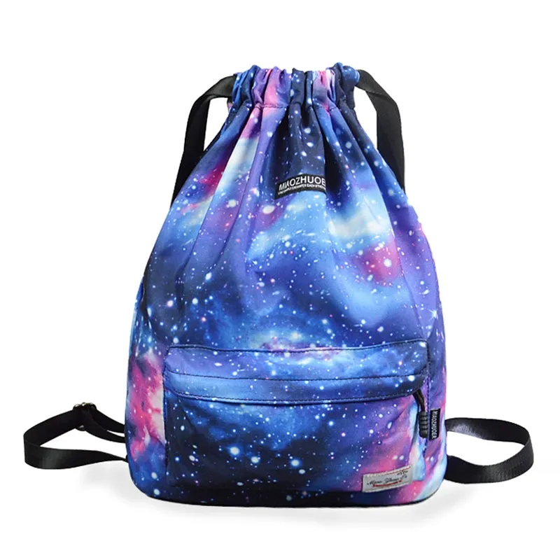 Waterproof Drawstring Backpack Sports Buggy Bag Drawstring
