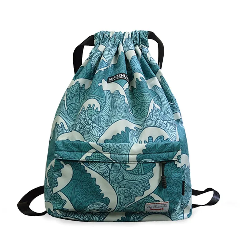Waterproof Drawstring Backpack Sports Buggy Bag Drawstring