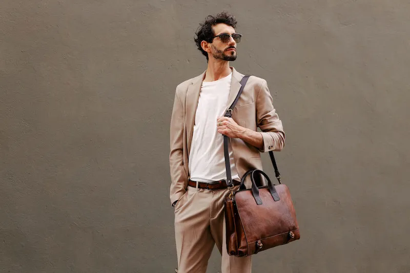 Wide Sargasso Sea - Leather Briefcase
