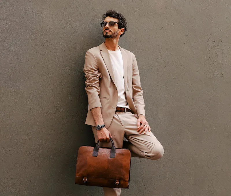 Wide Sargasso Sea - Leather Briefcase