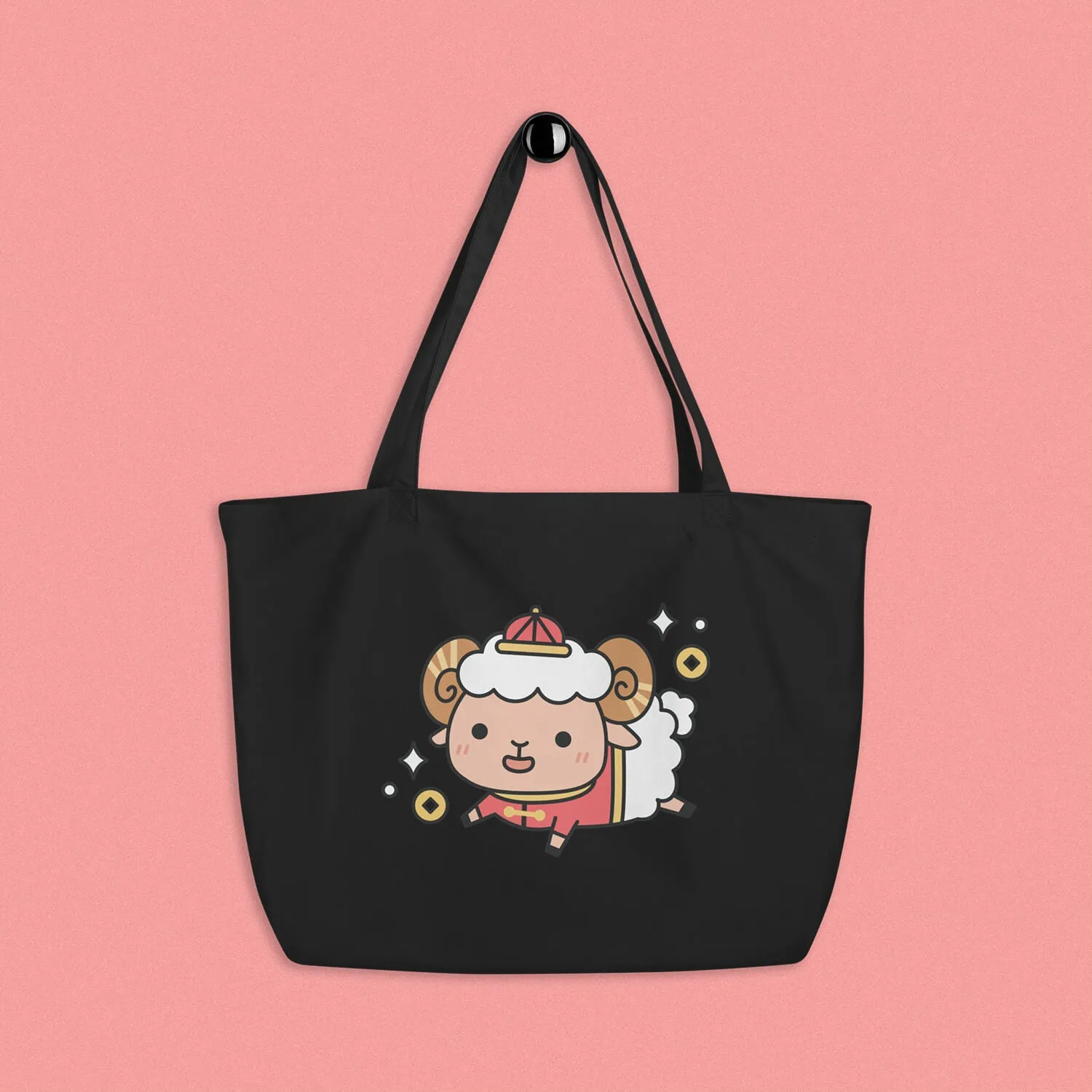 Year of the Sheep Large Tote